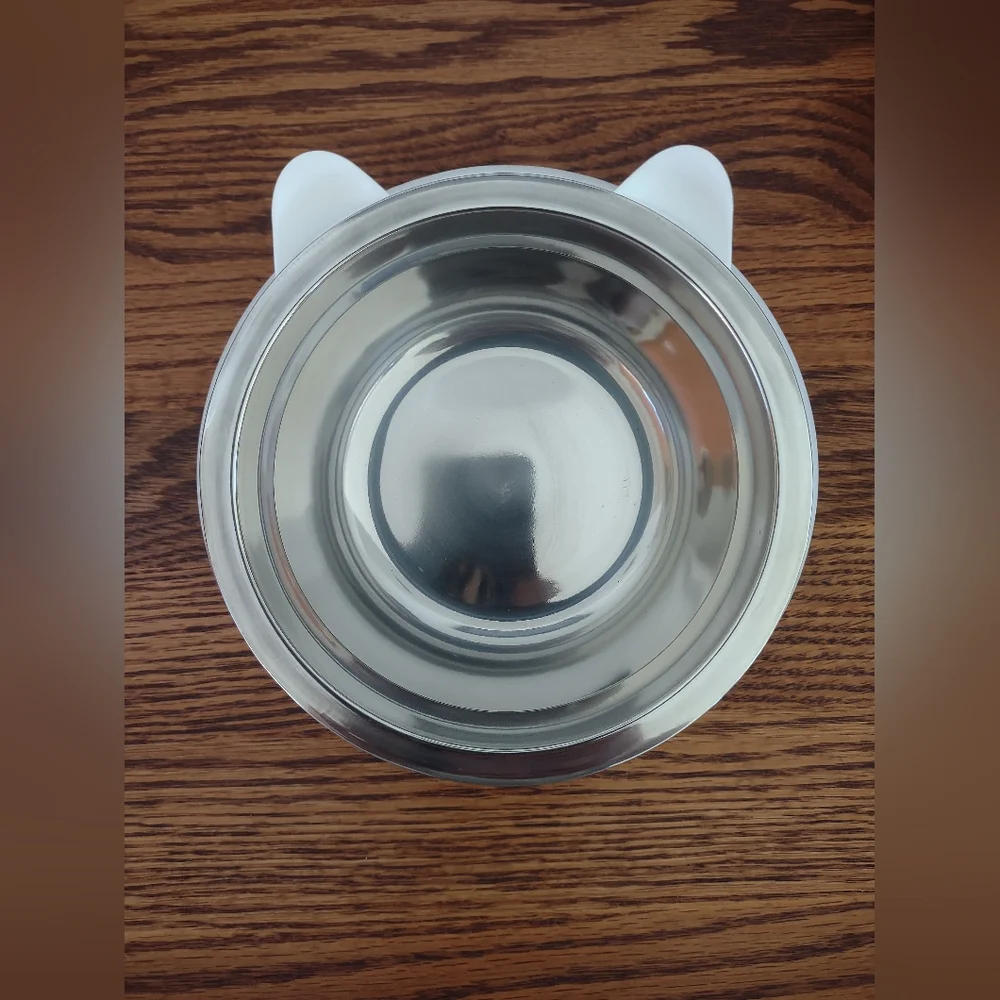 Raised and Tilted Kitten Or Puppy Food Bowls *** Final Price ***